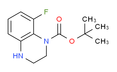 CAS No. 1783462-71-4, tert-Butyl 8-fluoro-3,4-dihydroquinoxaline-1(2H)-carboxylate