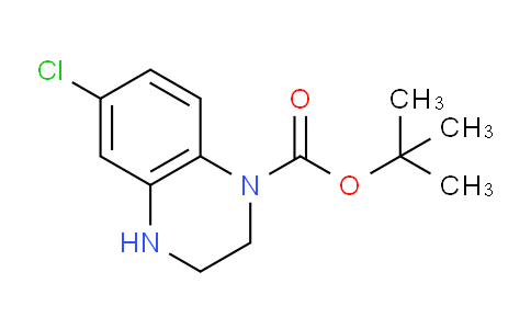 CAS No. 1783469-40-8, tert-Butyl 6-chloro-3,4-dihydroquinoxaline-1(2H)-carboxylate