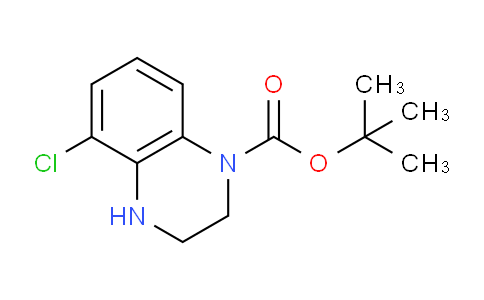 CAS No. 1783490-76-5, tert-Butyl 5-chloro-3,4-dihydroquinoxaline-1(2H)-carboxylate