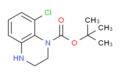 CAS No. 1784799-86-5, tert-Butyl 8-chloro-3,4-dihydroquinoxaline-1(2H)-carboxylate