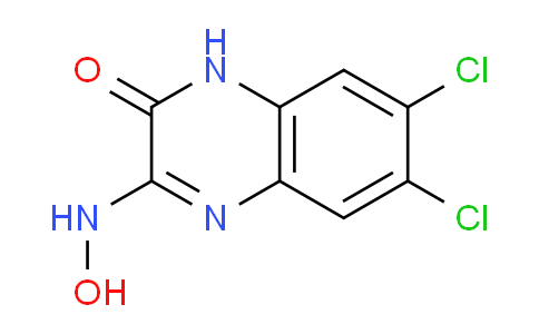 CAS No. 177944-61-5, 6,7-Dichloro-3-(hydroxyamino)quinoxalin-2(1H)-one