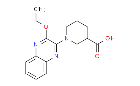 CAS No. 1420875-44-0, 1-(3-ethoxyquinoxalin-2-yl)piperidine-3-carboxylic acid