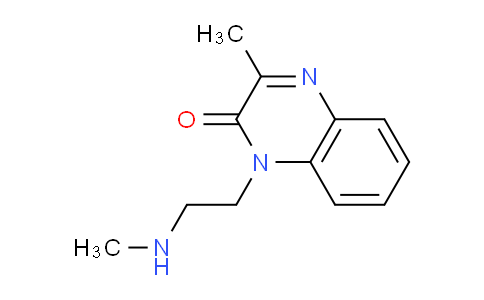 CAS No. 1247827-32-2, 3-methyl-1-[2-(methylamino)ethyl]-1,2-dihydroquinoxalin-2-one