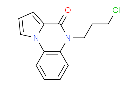 CAS No. 1380392-06-2, 5-(3-chloropropyl)pyrrolo[1,2-a]quinoxalin-4(5H)-one