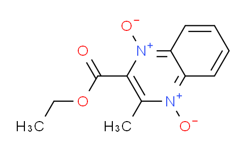 CAS No. 13297-18-2, 2-(Ethoxycarbonyl)-3-methylquinoxaline 1,4-dioxide