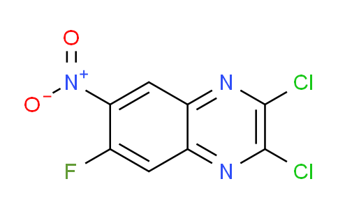 CAS No. 153392-16-6, 2,3-dichloro-6-fluoro-7-nitroquinoxaline