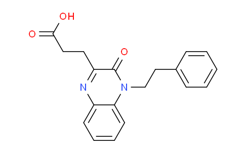 CAS No. 721426-15-9, 3-[3-oxo-4-(2-phenylethyl)-3,4-dihydroquinoxalin-2-yl]propanoic acid