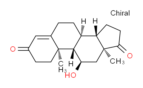 CAS No. 564-33-0, (8S,9S,10R,11R,13S,14S)-11-hydroxy-10,13-dimethyl-7,8,9,10,11,12,13,14,15,16-decahydro-1H-cyclopenta[a]phenanthrene-3,17(2H,6H)-dione
