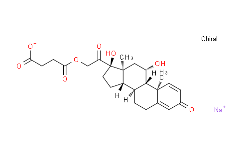 CAS No. 1715-33-9, Prednisolone 21-succinate sodium