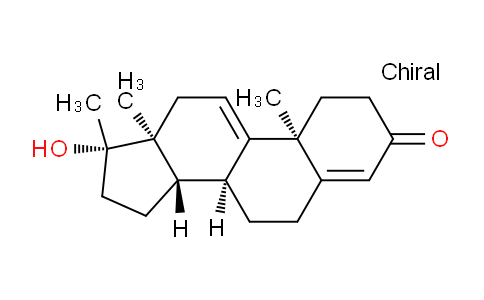 CAS No. 1039-17-4, 17b-Hydroxy-17-methylandrosta-4,9(11)-dien-3-one