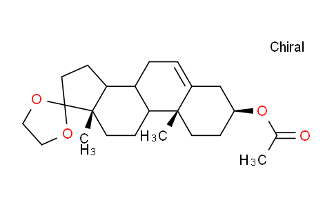CAS No. 17921-59-4, [(3S,10R,13S)-10,13-dimethylspiro[1,2,3,4,7,8,9,11,12,14,15,16-dodecahydrocyclopenta[a]phenanthrene-17,2-1,3-dioxolane]-3-yl] acetate