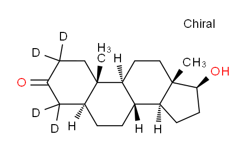 CAS No. 5295-66-9, (5S,8R,9S,10S,13S,14S,17S)-2,2,4,4-tetradeuterio-17-hydroxy-10,13-dimethyl-1,5,6,7,8,9,11,12,14,15,16,17-dodecahydrocyclopenta[a]phenanthren-3-one