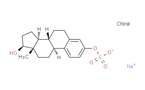CAS No. 4999-79-5, sodium;[(8R,9S,13S,14S,17S)-17-hydroxy-13-methyl-6,7,8,9,11,12,14,15,16,17-decahydrocyclopenta[a]phenanthren-3-yl] sulfate