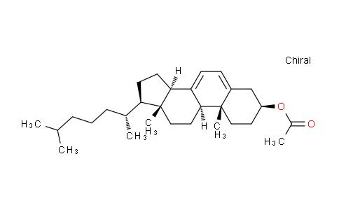 CAS No. 1059-86-5, (3S,9S,10R,13R,14R,17R)-10,13-Dimethyl-17-((R)-6-methylheptan-2-yl)-2,3,4,9,10,11,12,13,14,15,16,17-dodecahydro-1H-cyclopenta[a]phenanthren-3-yl acetate