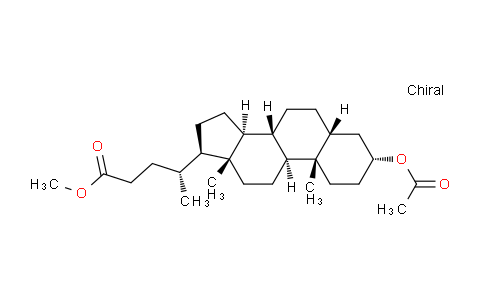 CAS No. 3253-69-8, (4R)-Methyl 4-((3R,5R,8R,10S,13R,14S,17R)-3-acetoxy-10,13-dimethylhexadecahydro-1H-cyclopenta[a]phenanthren-17-yl)pentanoate