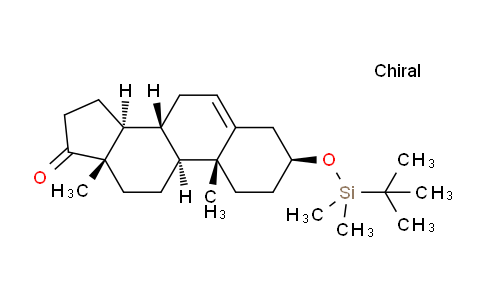 CAS No. 42151-23-5, (3S,8R,9S,10R,13S,14S)-3-((tert-butyldimethylsilyl)oxy)-10,13-dimethyl-1,2,3,4,7,8,9,10,11,12,13,14,15,16-tetradecahydro-17H-cyclopenta[a]phenanthren-17-one