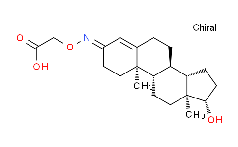 CAS No. 10190-93-9, 2-[[(8R,9S,10R,13S,14S,17S)-17-hydroxy-10,13-dimethyl-1,2,6,7,8,9,11,12,14,15,16,17-dodecahydrocyclopenta[a]phenanthren-3-ylidene]amino]oxyacetic acid