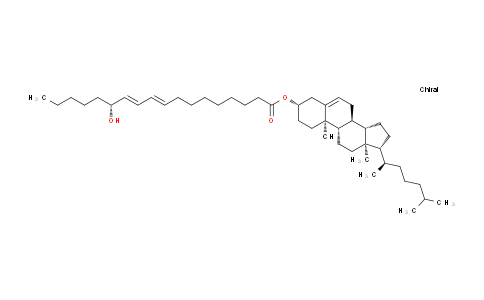 CAS No. 167354-91-8, (9Z,11E)-(3S,8S,9S,10R,13R,14S,17R)-10,13-Dimethyl-17-((R)-6-methylheptan-2-yl)-2,3,4,7,8,9,10,11,12,13,14,15,16,17-tetradecahydro-1H-cyclopenta[a]phenanthren-3-yl 13-hydroxyoctadeca-9,11-dienoate