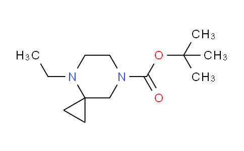 CAS No. 1012781-82-6, tert-butyl 4-ethyl-4,7-diazaspiro[2.5]octane-7-carboxylate
