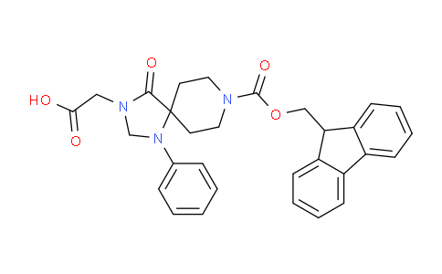CAS No. 215190-27-5, 8-Fmoc-4-oxo-1-phenyl-1,3,8-triazaspiro[4.5]decane-3-acetic Acid