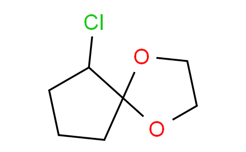 CAS No. 697-22-3, 6-chloro-1,4-dioxaspiro[4.4]nonane