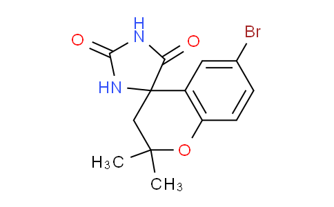 CAS No. 82319-96-8, 6-bromo-2,2-dimethylspiro[chromane-4,4'-imidazolidine]-2',5'-dione