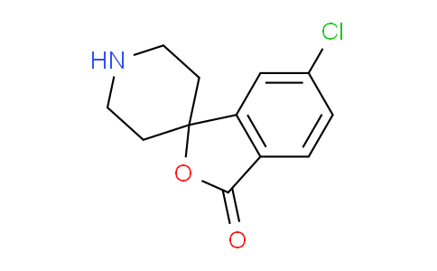 CAS No. 180160-40-1, 6-chloro-3H-spiro[isobenzofuran-1,4'-piperidin]-3-one