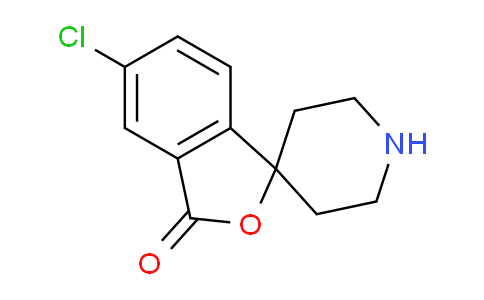 CAS No. 180160-47-8, 5-chloro-3H-spiro[isobenzofuran-1,4'-piperidin]-3-one