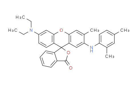 CAS No. 36431-22-8, 6'-(diethylamino)-2'-((2,4-dimethylphenyl)amino)-3'-methyl-3H-spiro[isobenzofuran-1,9'-xanthen]-3-one