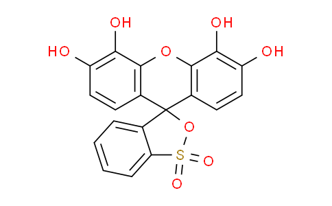CAS No. 32638-88-3, 3',4',5',6'-Tetrahydroxyspiro[benzo[c][1,2]oxathiole-3,9'-xanthene] 1,1-dioxide