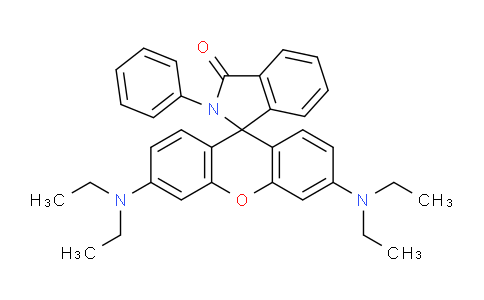 CAS No. 38660-35-4, 3',6'-bis(diethylamino)-2-phenylspiro[isoindoline-1,9'-xanthen]-3-one