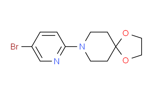CAS No. 501954-42-3, 8-(5-Bromopyridin-2-yl)-1,4-dioxa-8-azaspiro[4.5]decane