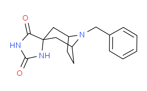 CAS No. 64192-79-6, 8-benzyl-8-azaspiro[bicyclo[3.2.1]octane-3,4'-imidazolidine]-2',5'-dione