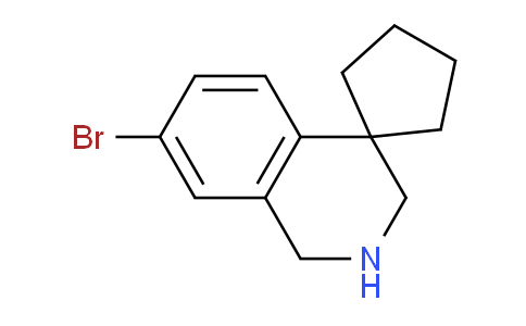 885269-43-2 | 7'-Bromo-2',3'-dihydro-1'H-spiro[cyclopentane-1,4'-isoquinoline]