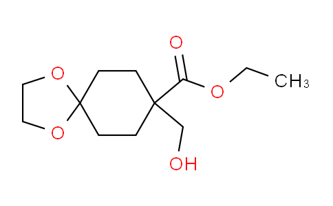 CAS No. 78461-64-0, ethyl 8-(hydroxymethyl)-1,4-dioxaspiro[4.5]decane-8-carboxylate