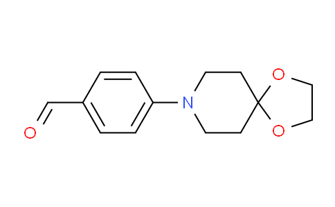 CAS No. 79421-40-2, 4-(1,4-Dioxa-8-azaspiro[4.5]dec-8-yl)-benzenecarbaldehyde