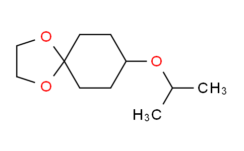 CAS No. 950771-91-2, 8-isopropoxy-1,4-dioxaspiro[4.5]decane