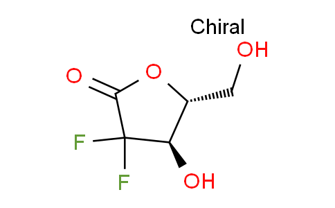 CAS No. 95058-77-8, (4R,5R)-3,3-difluoro-4-hydroxy-5-(hydroxymethyl)dihydrofuran-2(3H)-one