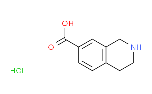 CAS No. 220247-71-2, 1,2,3,4-Tetrahydroisoquinoline-7-carboxylic acid hydrochloride