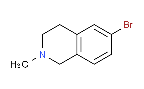 CAS No. 59961-00-1, 6-Bromo-2-methyl-1,2,3,4-tetrahydroisoquinoline