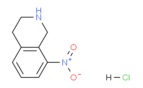 CAS No. 174648-95-4, 8-Nitro-1,2,3,4-tetrahydroisoquinoline hydrochloride