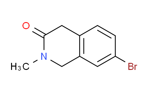 CAS No. 877265-10-6, 7-Bromo-2-methyl-1,2-dihydroisoquinolin-3(4H)-one