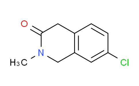 CAS No. 877265-15-1, 7-Chloro-2-methyl-1,2-dihydroisoquinolin-3(4H)-one