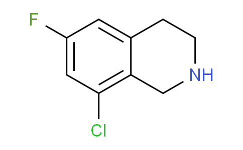 CAS No. 1692252-63-3, 8-chloro-6-fluoro-1,2,3,4-tetrahydroisoquinoline