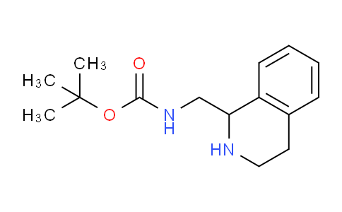 CAS No. 1417794-21-8, tert-butyl N-[(1,2,3,4-tetrahydroisoquinolin-1-yl)methyl]carbamate