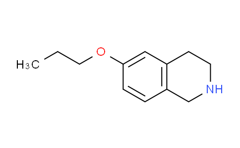 CAS No. 1340557-66-5, 6-propoxy-1,2,3,4-tetrahydroisoquinoline