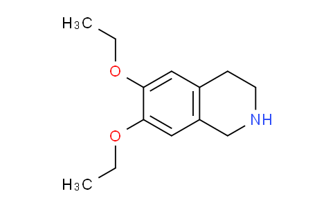 CAS No. 52759-05-4, 6,7-diethoxy-1,2,3,4-tetrahydroisoquinoline