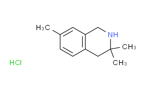 CAS No. 1820707-18-3, 3,3,7-trimethyl-1,2,3,4-tetrahydroisoquinoline hydrochloride