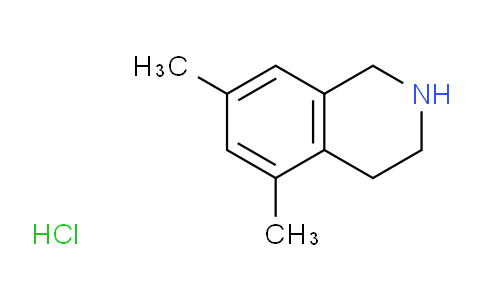 CAS No. 1803582-79-7, 5,7-dimethyl-1,2,3,4-tetrahydroisoquinoline hydrochloride