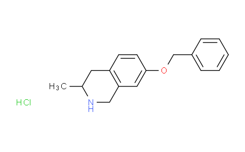 CAS No. 2193061-07-1, 7-(benzyloxy)-3-methyl-1,2,3,4-tetrahydroisoquinoline hydrochloride